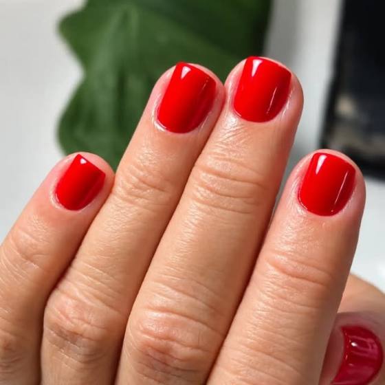 Unhas vermelhas